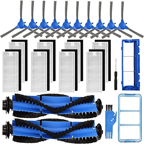 Yessetry Bürste Seitenbürsten HEPA für RoboVac 11S 15C 30C 35C Staubsauger Zubehör