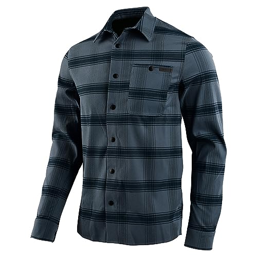 MTB shirt Grind Flannel Plaid breathable and ideal for trail riding