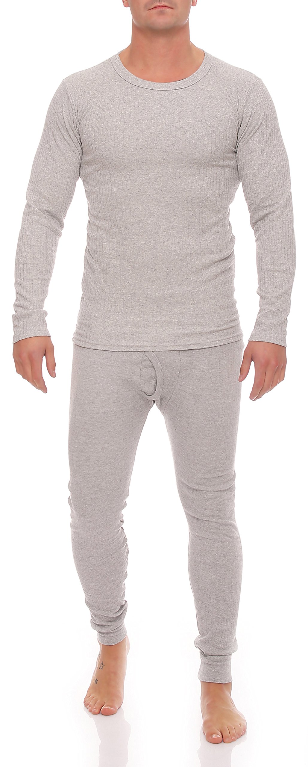 1 Langes Set Herren Thermo Unterwäsche Gr 6 grau thermo unterhose skiunterhose lange unterhose herren thermo lange unterhosen herren thermounterhosen Männer Größe Grösse Gr. 48-50 52-54 56-58 60-62