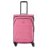 Travelite Adria Trolley 4 Rollen 67 cm 67cm Weichgepäck 60L Rosa