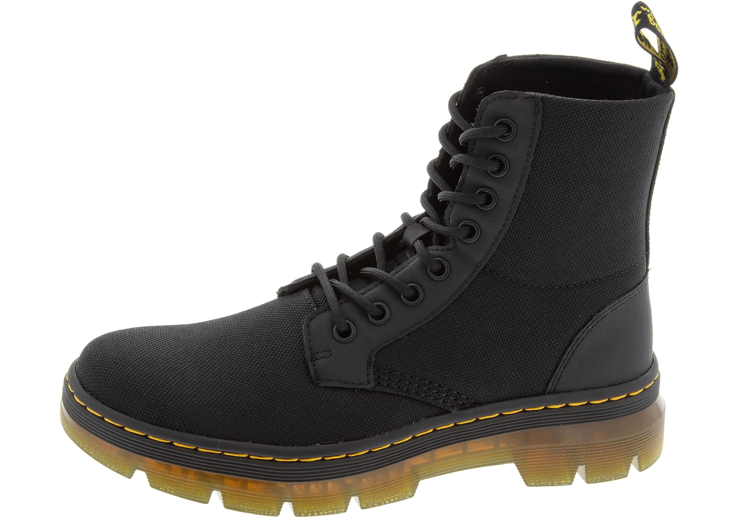 Dr. Martens COMBS Cordura/Rubbery BLACK, Unisex-Erwachsene Stiefel, Schwarz (black), 39 EU