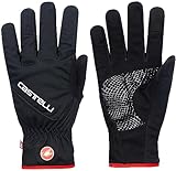 Castelli Men's ENTRATA Thermal Glove Cycling, Black, M