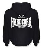 KNOW-MORE-STYLEZ HOODED Sweatshirt Hardcore Gabber GERMANY Kapuzenpulli PULLI HOODIE (S)