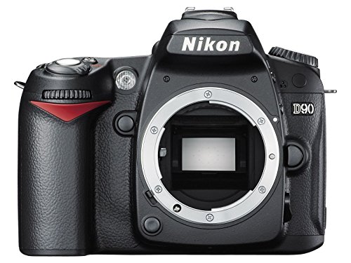 Nikon D90 SLR-Digitalkamera (12 Megapixel, Live-View, HD-Videofunktion) Gehäuse (Generalüberholt)