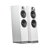 Jamo S7-27FA Paar Bodenlautsprecher Dolby Atmos Grey Cloud mit 17 cm Tieftöner und Dolby Atmos Sound, Grau