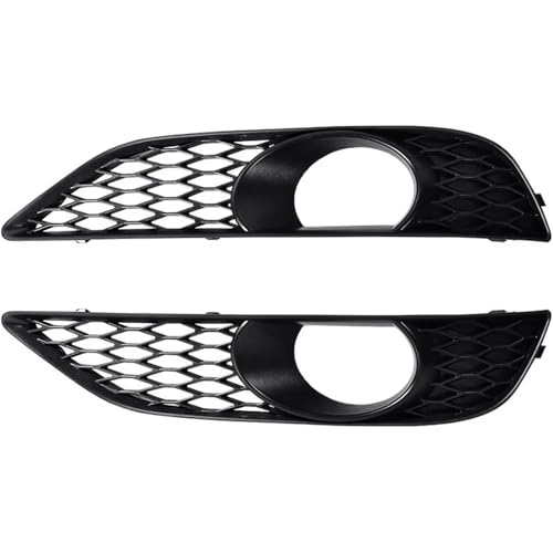 Frontgrills Für Für Q7 4L Für S-Line 2011-2015 Nebelscheinwerfergitter Renngrill Scheinwerfergitter Lampenabdeckung Auto Nebelscheinwerferabdeckung Front Bumper Grille(1 Pair a)