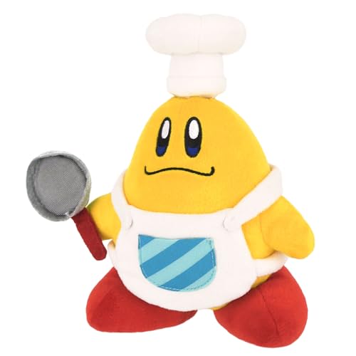 Sanei Kirby Adventure Serie All Star Collection 19,1 cm Chef Kawasaki Plüsch