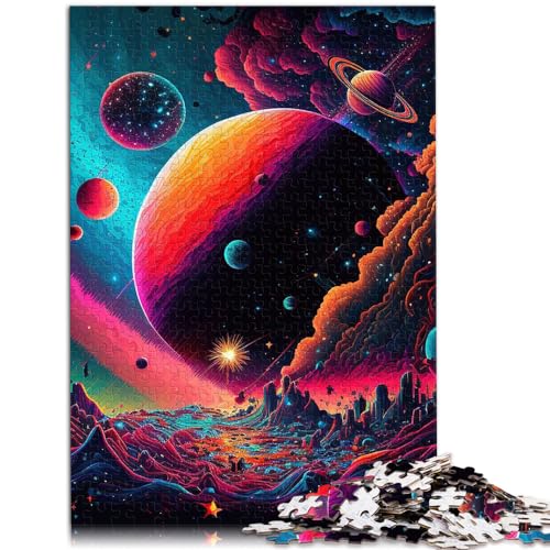 Puzzles für andere Galaxy-Puzzles mit 1000 Teilen, Holzpuzzles, die Spaß bei Aktivitäten zu Hause machen, Geburtstagsgeschenke, Reisegeschenke, 1000 Teile (50 x 75 cm)