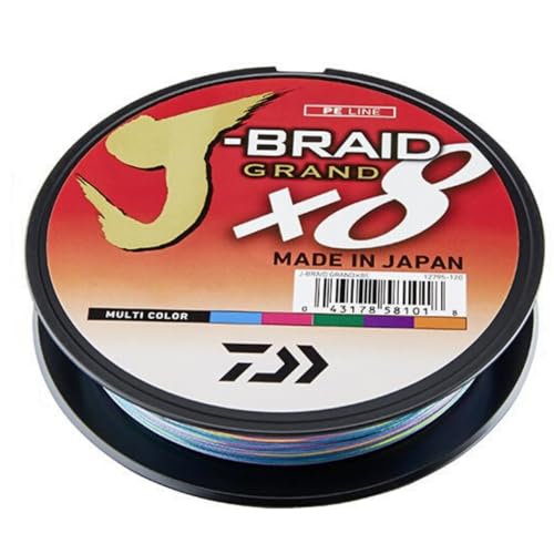 Daiwa - Fishing Braid J Braid Grand 35/100 500 M - Multicolore - 12795535