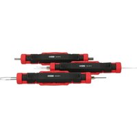 KS TOOLS Werkzeuge-Maschinen GmbH Universal Kabel-Entriegelungswerkzeug-Satz, 3-tlg (154.0015)