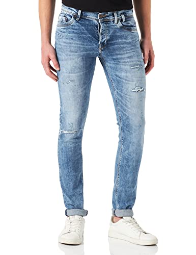 LTB Jeans Herren Servando X D Jeans, Izar Wash 53369, 34W / 30L