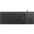 G84-5400LUMEU-2 - Tastatur, USB, schwarz, kompakt, Trackball, US