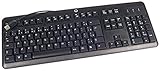 HP USB Kb Me Uk 672647-033, Standard, Wired, 672647-033, 672647-033 (Standard, Wired, 672647-033, Standard, Wired, USB, Membrane, QWERTY, Black)