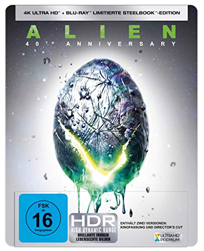 Alien - 40th Anniversary - 4K UHD Steelbook - Limited Edition [Blu-ray]