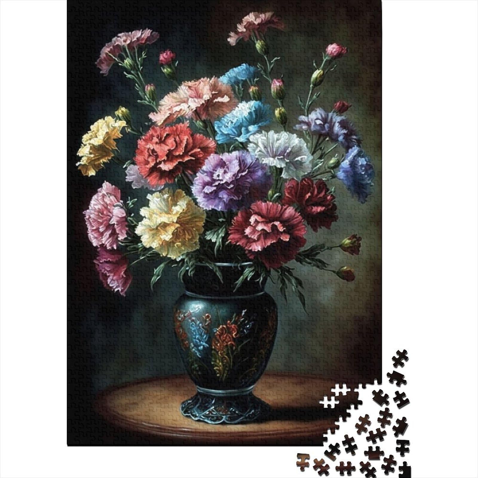 1000-teiliges Puzzle für Erwachsene, Geschenke für Erwachsene, „Botanical Bliss“ für Erwachsene, Puzzle mit 1000 Teilen, schwierige, anspruchsvolle Puzzles, 1000 Teile, 75 x 40 cm