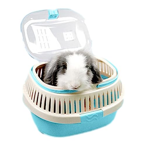 UKALOU Haustiertransportbox für Reisen, von Fluggesellschaften zugelassene Hundetransportbox, Hundereisetasche für Chinchillas, Eichhörnchen, Katzen, Hunde, stabile und ausgewogene Katzentransportbox