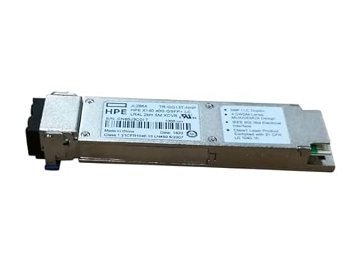 HP Hewlett Packard Enterprise X140 40G QSFP+LC LR4L 2km **New Retail**, JL286A (**New Retail** SM XCVR)