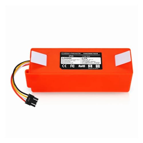 KHUKHU 14,4 V 6800 mAh Roboter-Staubsauger Li-Ion-Akku. Kompatibel for Roborock S50 S55 S60 S65 S5 MAX S6 S7 Q5 Q7 MAX S7 MAXV. Ersatzbatterie (Size : 5200mAh)