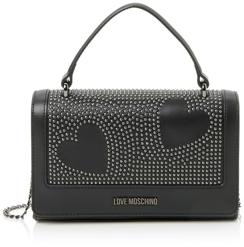 Love Moschino Damen Jc4232pp0hkw100a Handtasche, Schwarz