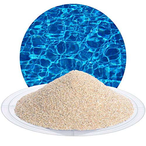 25 kg hygienischer Filtersand beige, Quarzsand - natürliches Filtermedium für Sandfilteranlagen zur Reinigung von Pool, Teich, Schwimmbad, Wasseraufbereitung von Schicker Mineral (Filtersand/Filterkies beige, 0,5-1,0 mm)