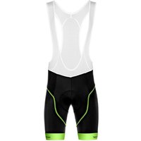 Fahrradhose, BOBTEAM Ultra Gel kurze Trägerhose, für Herren, Größe L, Radbekleid