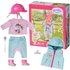 BABY born® Deluxe Riding Outfit 43 cm rosa/blau