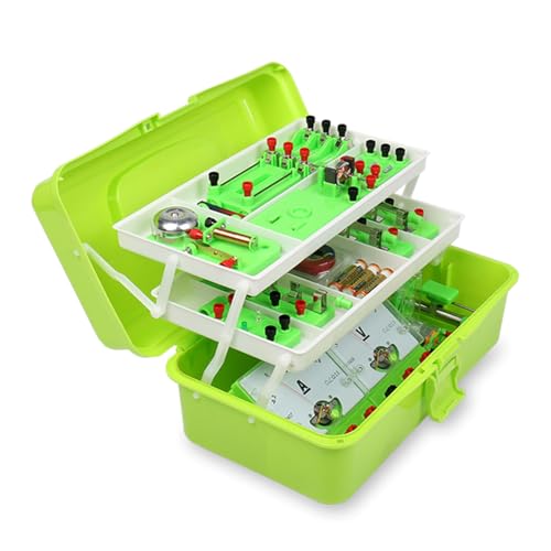 Tragbare elektromagnetische Ausrüstungsbox, Physikalische Wissenschaft, STEM-Spielzeug für Schüler, Physikalische Wissenschaft, Kits zum Unterrichten