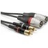 Sommer Cable Basic+ HBP-M2C2 / 2 x XLR 3-pol Male Hicon - 2 RCA/Cinch Hicon (6m)