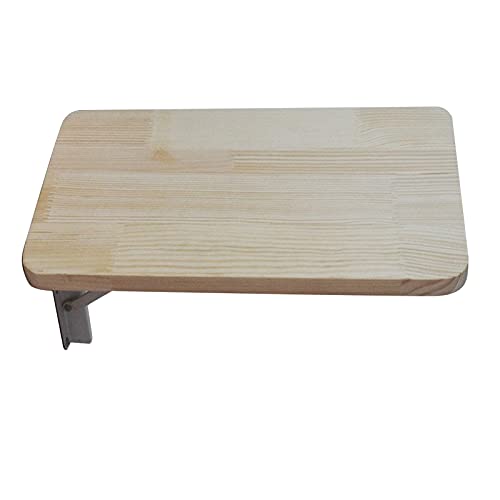 YAOSHER QAQZPMG An der Wand montierter Klapptisch, Küchen-Esstisch, Home-Office-Arbeits-Laptop-Computertisch, hängender Klapptisch, herunterklappbares Bücherregal aus Holz, Lerntische, 50 cm, 60 cm,