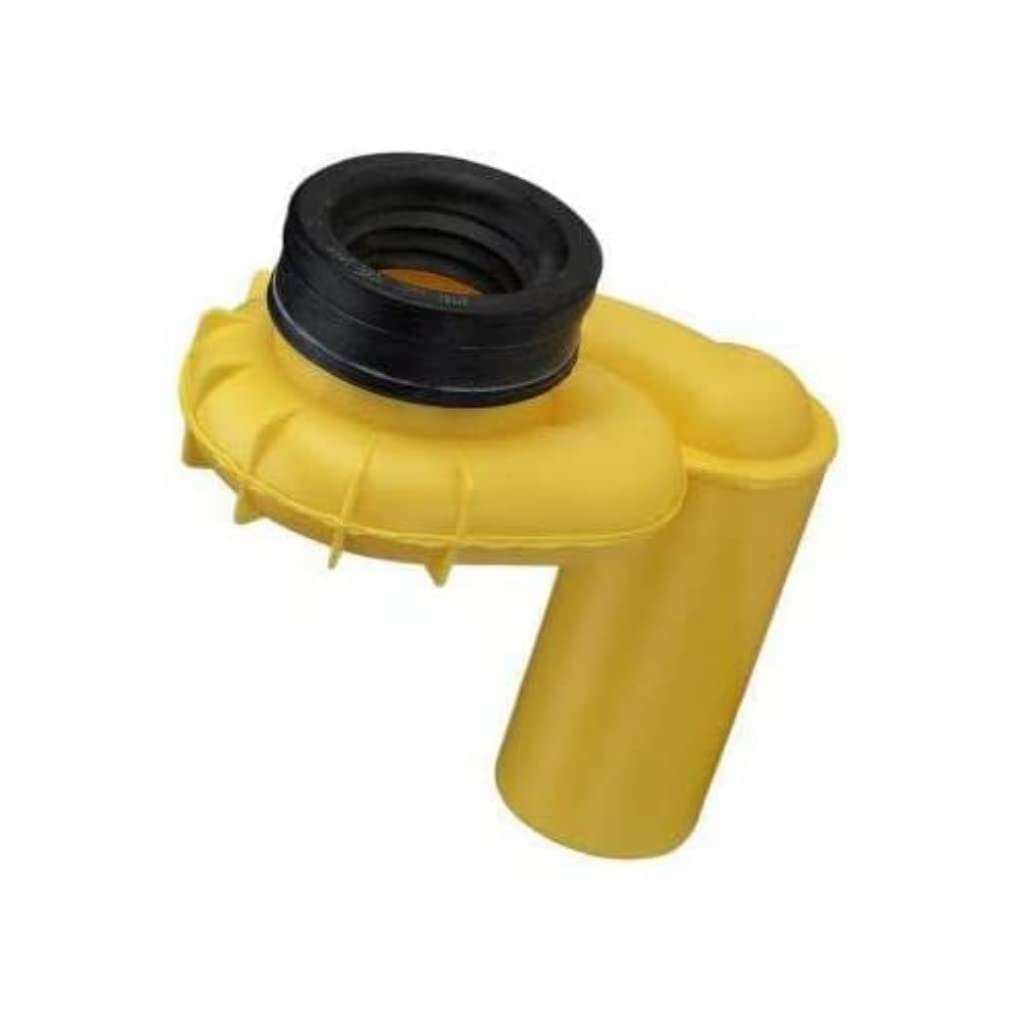 Ideal Standard K822367 Absaugeformstück mit Ablauf waagerecht, Urinal-Siphon