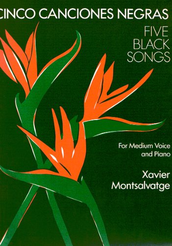 5 Canciones Negras: for medium voice and piano