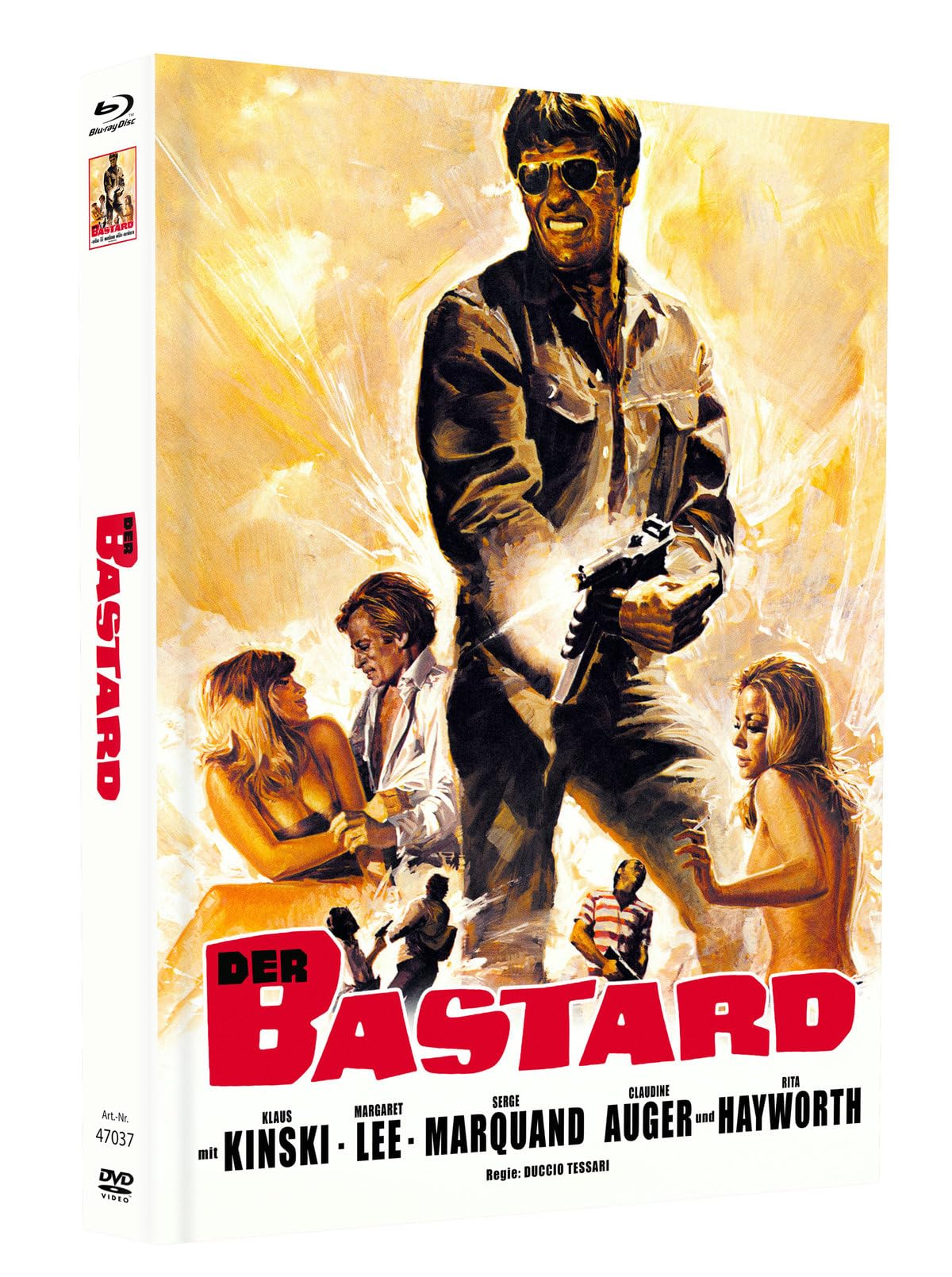 Der Bastard - Mediabook - Cover C - Limited Edition auf 111 Stück (Blu-ray+DVD) - inkl. 28 Seiten Booklet; Poster A4 gefaltet beidseitig bedruckt, 3 PictureCards beidseitig bedruckt; 1 Untersetzer