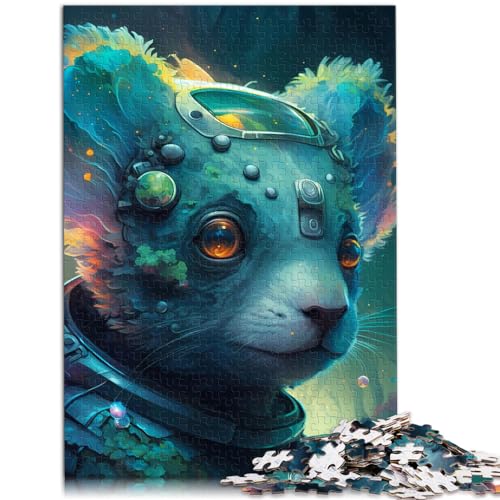 Puzzle für fantastisches Koala-Puzzle, 1000-teiliges Holzpuzzle, Spaß für Aktivitäten zu Hause, Geburtstagsgeschenk, Reisegeschenke, 1000 Teile (50 x 75 cm)