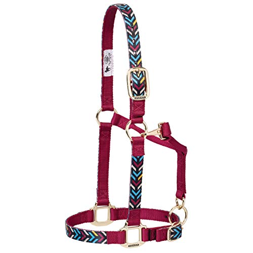 Weaver Leather Unisex-Erwachsene 1" Insignia ADJ AV HLTR Pferdehalfter, Insignien, Average Horse