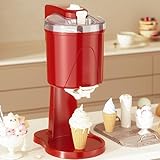 Mini-Eismaschine, Automatic Mini Fruit Softeismaschine, 1L Softeismaschine Für Zuhause, Joghurtbereiter Und Eisbereiter Für Eiscreme，für Zuhause, Bar, Café