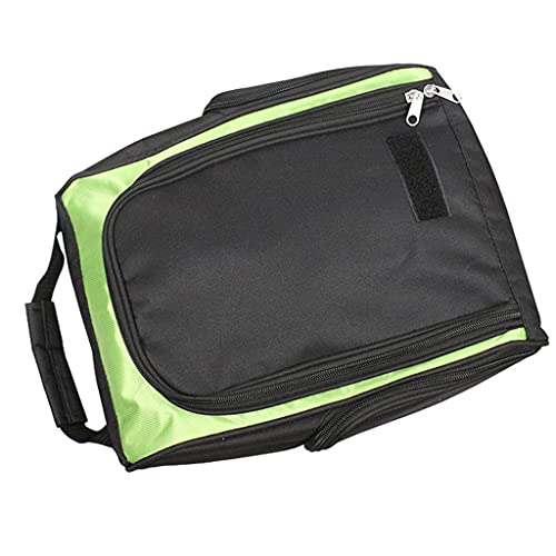 MEELYHOME Golf-Schuhtasche mit Reißverschluss, Golfschuh für Tragetasche, mit Seitentaschen für Golf, Golfhandschuhe, Tees und andere Golfzubehörteile, siehe abbildung, 38*24*14cm