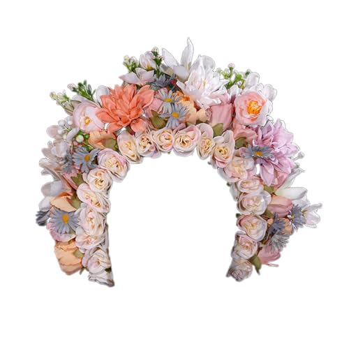 Eleganter Damen-Blumen-Haarschmuck, schönes Blumen-Haarband für Hochzeit, Festivals, chinesische Blume, Haar-Accessoire