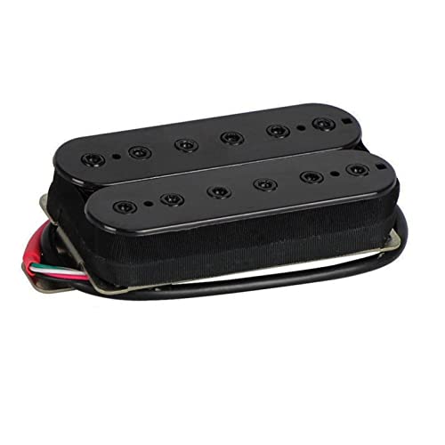 ZENGXUE Brücke E-Gitarre Pickup High Output Vintage Alnico 5 Humbucker Pickup Schwarz Humbucker Tonabnehmer Set