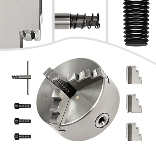 Drehbankfutter K11-125mm 3 Backenfutter Dreibackenfutter Lathe Chuck