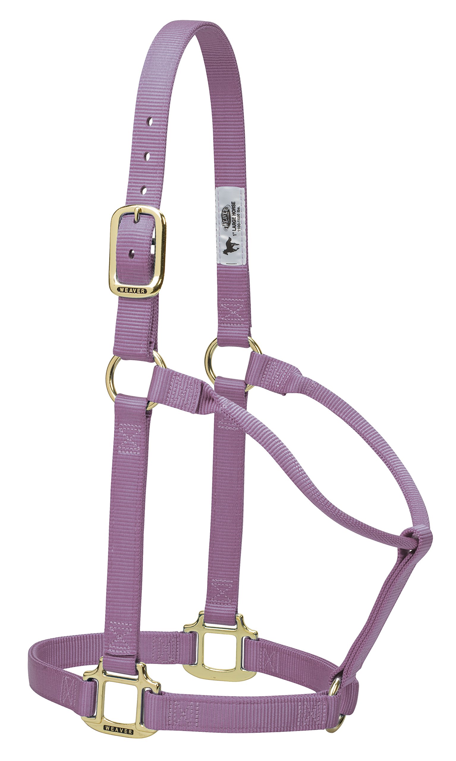 Weaver Leder Original Festeingesteller weanling/Pony Halfter, lavendel, Small