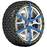 MICHELIN EASY GRIP EVOLUTION 4 Schneekette Auto Textilschneekette 2 Stück | Reifen Schneekette Ultraleistungsfähig Einfache Handhabung