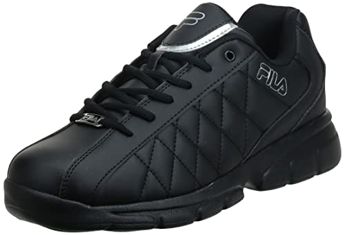 FILA Herren Fulcrum 3 Crosstrainer, Schwarz Schwarz Metallic Silber, 41 EU