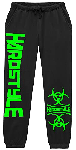 UGLYSHIRT Hardstyle Mirror Herren Jogginghose | Musik Hardcore Hose Festival Gabber Hardcore-Techno (XL)