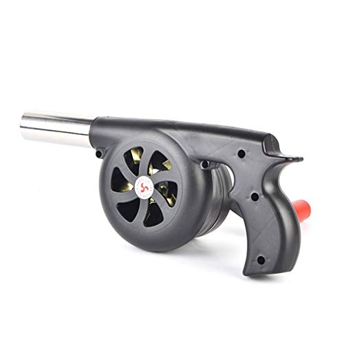 Akku-Laubbläser Große Outdoor-Handkurbeln Combustion Blower-Handbuch Barbecue Picknick Camping Feuer-Unterstützung Haartrockner Outdoor BBQ Koch