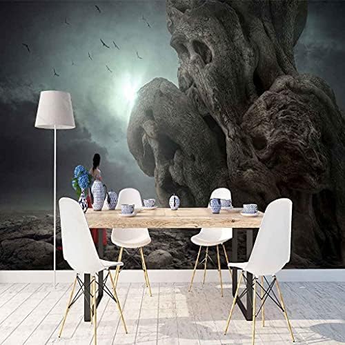 Cartoon Mädchen Mit Stein 3D Tapeten Wanddekoration Fototapete Sofas Wohnzimmer Wandbild Schlafzimmer-400cm×280cm