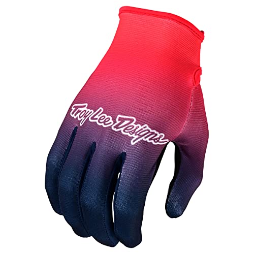 Troy Lee Designs Flowline Faze Motocross Handschuhe (Red/Blue,2XL)