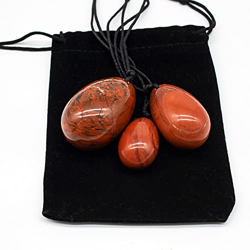 3PC Jade Stein Yoni Ei Set Natürliche Rosenquarz Massage Eier Ball Reparatur Anziehen Kegel Muskel Übung Pflege,Typ 8