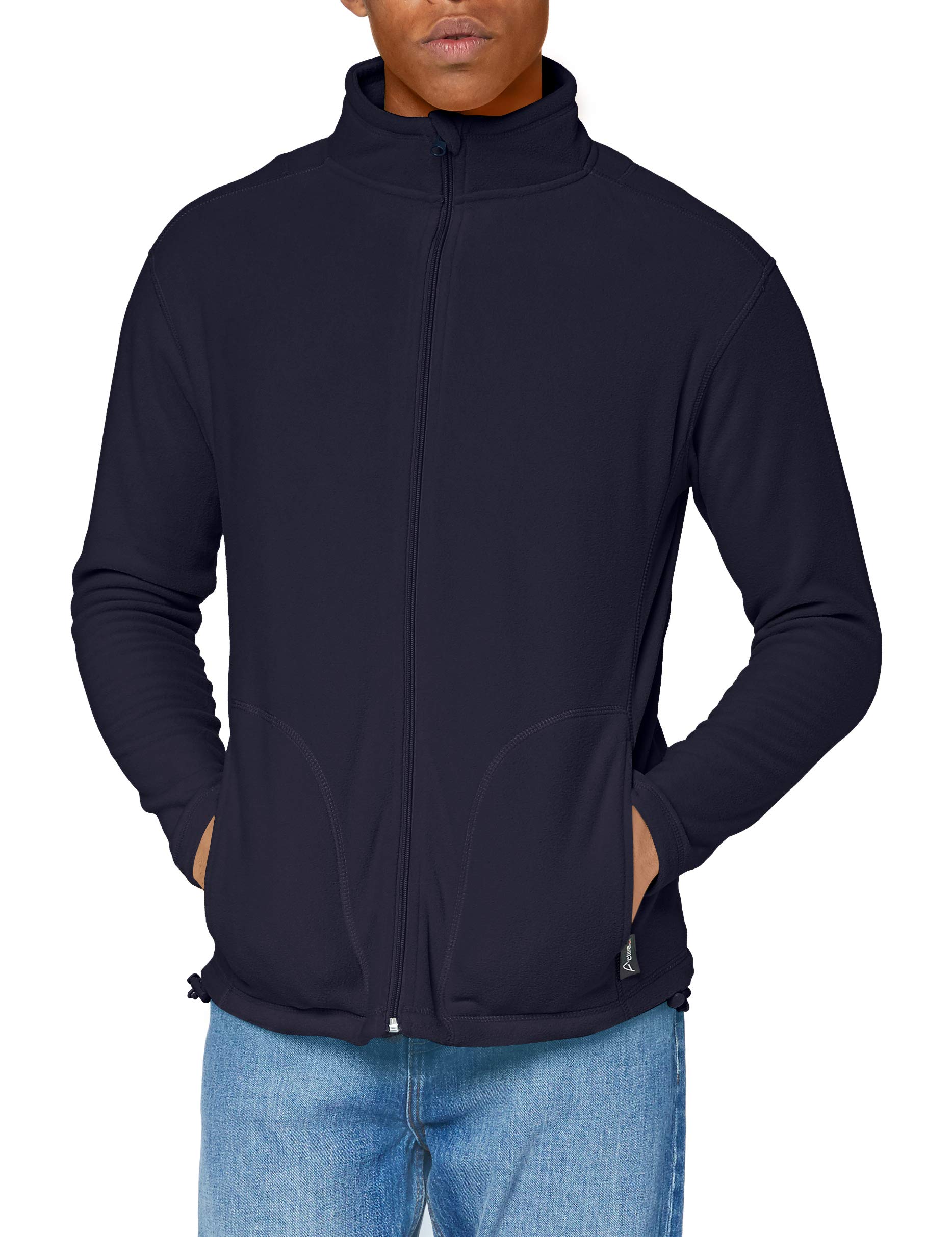 Stedman Herren Active Fleece Jacket/ST5030 Sweatshirt, Blue Midnight, XXL