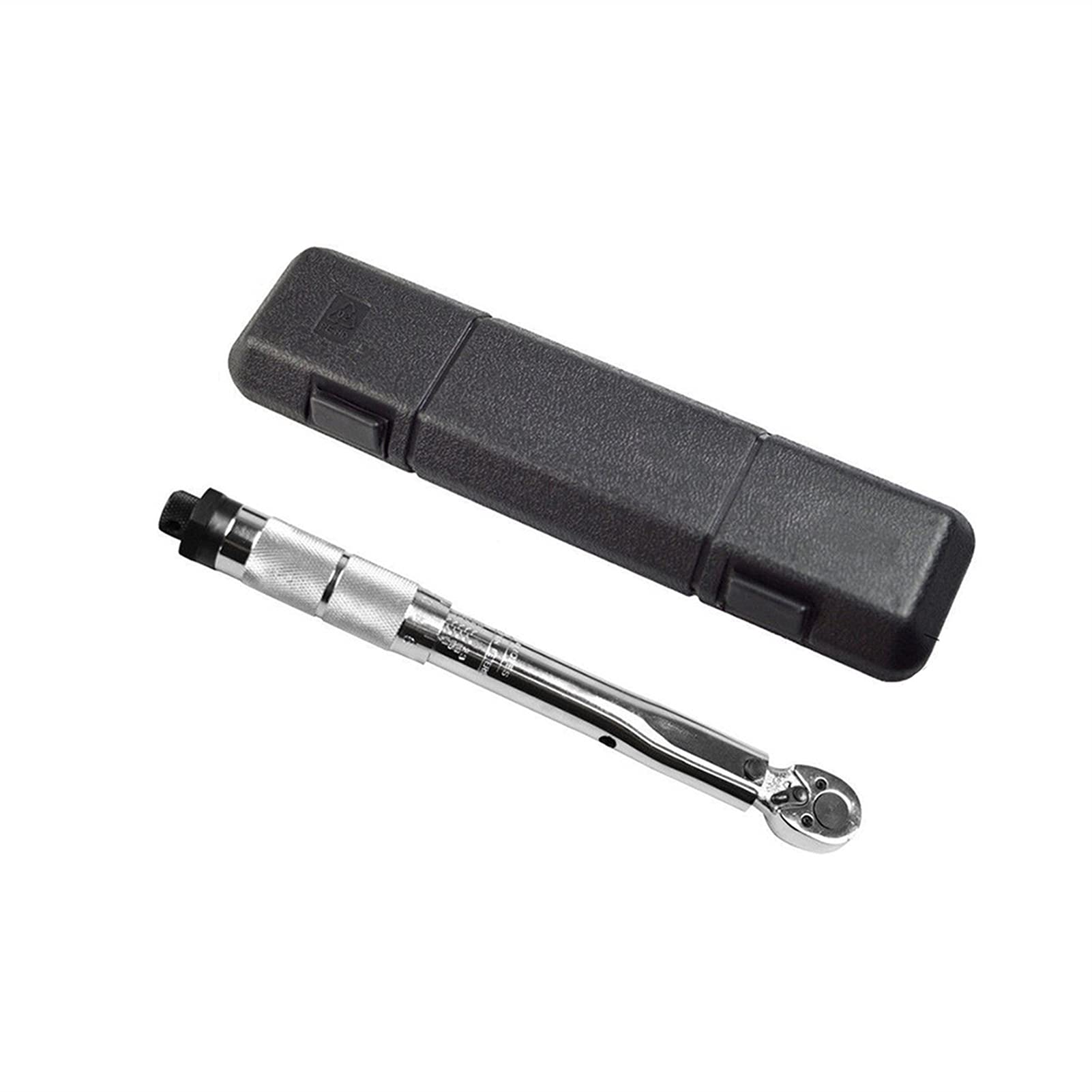 Crepundia Drehmomentschlüssel,Torque Wrench Drehmomentschlüssel-Bike 1/4 Quadrat-Antrieb Zwei-Wege-Ratsche-Schraubenschlüssel-Reparaturschlüssel Torquemeter-Schlüsselhandwerkzeuge