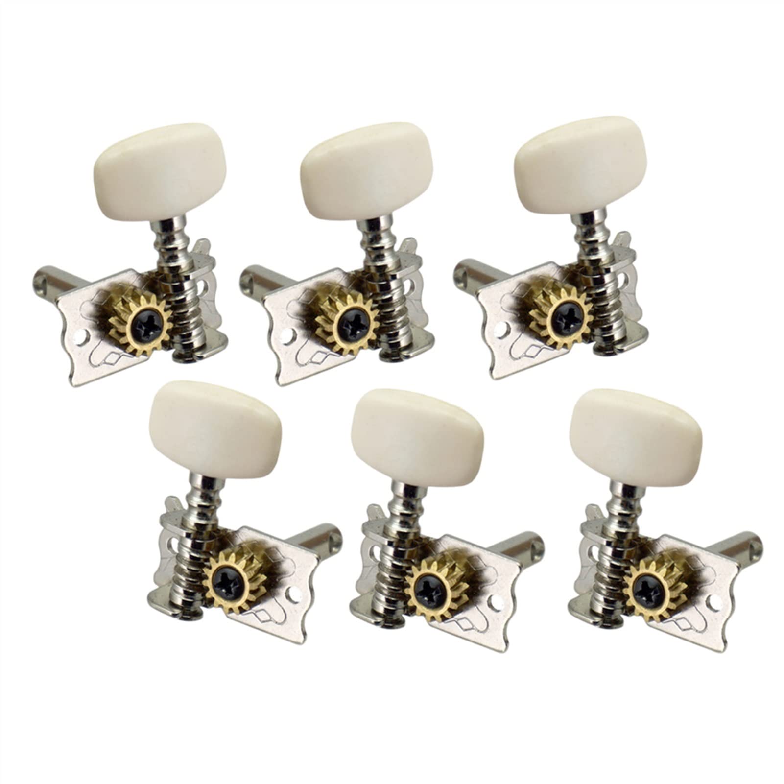 Gitarren Stimmwirbel 6 Stück Offen Getriebe Akustische Klassische Gitarre Tuning Keys Pegs Tuner Machine Kopf Tuner Tasten Teile